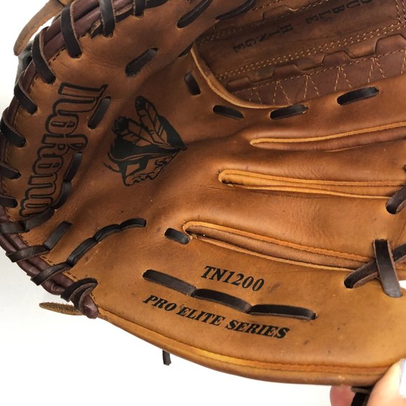 Nokona TN1200 Pro Elite Series Baseball Glove -RHT- Collectible ONE OF A KIND - Picture 5 of 15